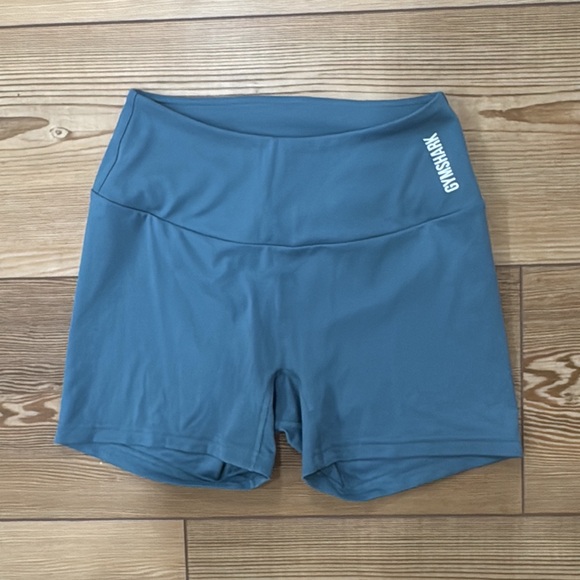 Gymshark Pants - Gymshark Blue Biker Shorts